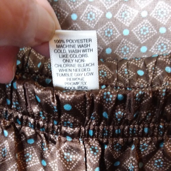 18/20W Patterned Comfy Lounge Wear Pajama Set Cato - Picture 6 of 13